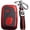 Red, variant on Key Fob Cover Compatible with Lexus CT200H ES350 GX400 Keychain Case Holder Protector,Blue