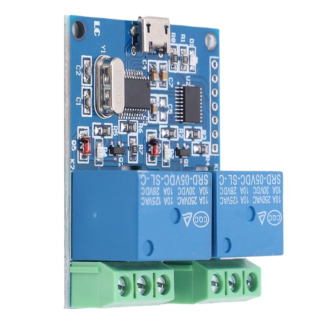 Módulo de relé USB módulo de relé de controlador estable de alto rendimiento para la industria de servicios eléctricos Amonsee Otros