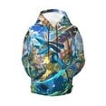 thumbnail image 3 of Youth Cartoon Hoodie Fashion Long Sleeve Kids Pullover Coat Casual Hoody Hooded Sweatshirts for Boys Girls, 3 of 8