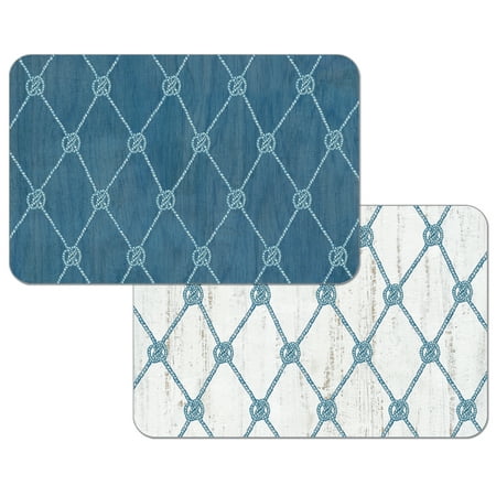 

Wipe-Clean Reversible Decofoam Place mats Set Sail Set of 2 Made in The USA