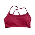 thumbnail image 6 of Meih Women 2 Pieces Workout Sets Padded Spaghetti Straps Yoga Cami Tops Mid Waist Elastic Waist Shorts Ladies Running Gym Fitness Sets 0713LiWatermelon Red XXL, 6 of 8
