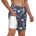 thumbnail image 6 of Rocae Bamboo Panda for Men's Swim Trunks Quick Dry With Two Side Pockets and One Lined Patch PocketX-Large, 6 of 9