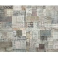 thumbnail image 1 of Ahgly Company Indoor Rectangle Contemporary Sage Green Patchwork Area Rugs, Swatch Sample, 1 of 6