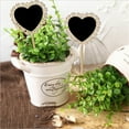thumbnail image 5 of Mini Chalkboard Signs,15/20 Pack Framed Small Chalkboard Labels with Easel Stand,Wooden Blackboard for Table Numbers,Food Signs, Wedding Signs,Message Board,Place Cards and Event Decorations, 5 of 6