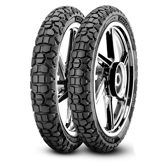 Llantas De Moto Pirelli City Cross 110/90-17 60p + 3.00-17 50p City Cross Uso Con Cámara