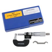 Accusize 0-1'' by 0.0001'' Digital Outside Micrometer in Fitted Box, Bc20-1101