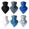 thumbnail image 2 of Cubierta facial de malla transpirable, Bandana deportiva de caza y ciclismo, Media máscara de cuello, tubo para correr, senderismo, esquí, bufanda triangular calentadora de verano qiuyongming unisex, 2 of 2
