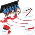 thumbnail image 2 of Minkissy 1 Set Ship Combination Panel with ABS Material for Marine Use in Black Color, 2 of 8