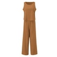 thumbnail image 4 of Stylish Women's Trousers Suit for Every Occasion - Versatile and Comfortable Long Pants Set for Work Parties and Casual Outings - Elegant Design for a Look, 4 of 5