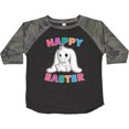 thumbnail image 3 of Inktastic Happy Easter Adorable Bunny Boys or Girls Toddler T-Shirt, 3 of 5