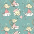 thumbnail image 2 of Pink Angel Wrapping Paper, 2 of 3
