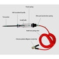 thumbnail image 3 of 6V-24V Car Circuit Tester Voltage Repair Light Lamp Truck Tools Automobile Universal Detection Tool Electric Detector Probe Lamp Black Cable, 3 of 9