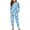 Blue Butterfly, variant on Pineapple Pajamas for Women Set Yoga Jogger Sleepwear Hippie Flower Athletic Clothing Casual Scoop Neck PJ 2 Pieces Pjs Long Sleeve Soft Nightwear Size M