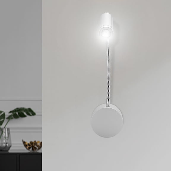 Kitchen Light Fixtures Gooseneck LED Task Light, LED Wall Mounted Reading Light Flexible Lamp for Corridor for Bedroom for Wall for Porch