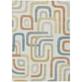 thumbnail image 2 of Addison Rugs Chantille Indoor/Outdoor Transitional Mid-century Modern Ivory Machine Washable Rectangle Rug, 3' x 5', 2 of 8