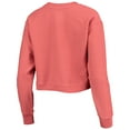 thumbnail image 4 of Women's League Collegiate Wear Texas Orange Texas Longhorns Corded Timber Cropped Pullover Sweatshirt, 4 of 4