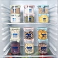 thumbnail image 2 of SDJMa 1000ml Large Food Storage Containers with Airtight Lids Freezer Safe, BPA Free Plastic Meal Prep Containers, Leak proof Lunch Containers Bento box, 2 of 8