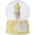 thumbnail image 3 of Precious Moments Jesus Loves Me Baby Girl With Bunny Baptism Snow Globe, 1 Each, 3 of 5