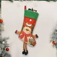 thumbnail image 4 of Xihbxyly Paletas No Reclamadas Adornos Navideños Calcetines de Papá Noel Adornos para El Árbol de Navidad Calcetines Navideños Bolsas de Regalo Bolsas de Regalo Navideñas, 4 of 6