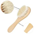 thumbnail image 2 of Comb  New Baby Care Pure Natural Wool Baby Wooden Brush Comb Brush Baby Hairbrush Newborn Hair Brush Infant Comb Head Massager, 2 of 6
