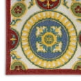 thumbnail image 6 of Nourison Aloha Indoor/Outdoor Red/Multi 5'3" x 7'5" Area Rug, (5x7), 6 of 9