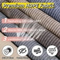 thumbnail image 6 of Outdoor Roller Shade, Exterior Cordless Patio Shades Roll-Up Outdoor Blinds with 90% UV Protection, Two-Section Poles with One-Piece Fabric, 6 of 13
