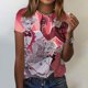 thumbnail image 1 of Hazbin Hotel Camiseta Manga Corta Cuello Redondo Estampada Moda Casual Mujer Watermelon Red/3XL, 1 of 5