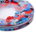 thumbnail image 4 of STP GOODS Bullfinches Glass Appetizer Plate Set of 6 Pcs 7.5" (19 cm) Service for 6 Dessert Plates, Christmas Dinnerware, Clear Red Blue, 4 of 11