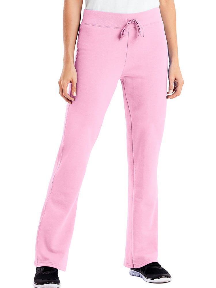 Hanes Women's EcoSmart Cotton-Rich Drawstring Sweatpants, Style W550 ...