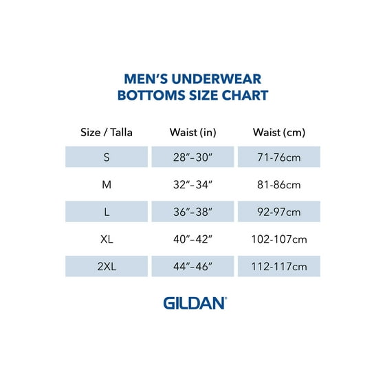 gildan gildan men s dyed assorted boxer brief walmart mens size chart