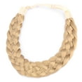 thumbnail image 5 of DIGUAN 5 Strands Synthetic Hair Braided Headband Classic Chunky Wide Plaited Braids Elastic Stretch Hairpiece Women Girl Beauty (Honey Blonde), 5 of 5