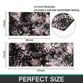 thumbnail image 7 of Black and Pink Of Leopard Print Kitchen Rugs Sets Of 2,Anti Fatigue Kitchen Mat Rugs Non Slip Washable,Decorative Kitchen Floor Mats for Kitchen,Sink,Laundry,17"x30"+17"x47", 7 of 7