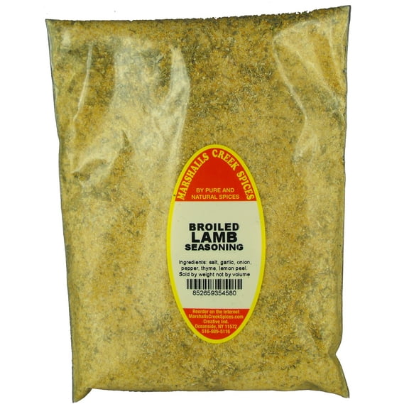Marshalls Creek Spices 3 pack BROILED LAMB SEASONING REFILL 13 oz