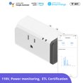 thumbnail image 4 of Sonoff Power Socket Control Remoto Medidor de Electricidad Smart WiFi Outlet Sala de estar Oficina Dormitorio Inicio Suministros Inteligentes Estados Unidos Enchufe Inevent HA011431-00B, 4 of 6