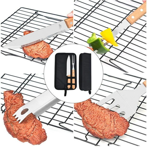 BBQ Tools Set Outdoor Barbecue Accessories Camping Grill Cooking