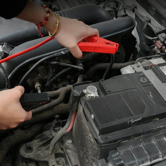 CxhicLuv Jumperes Cable Clamp, 18V Car Battery Jump Starter, 1.8m Booster Cable with High-Conductivity Clips for Vehicle Emergency and Quick Vehicle Jump Starting