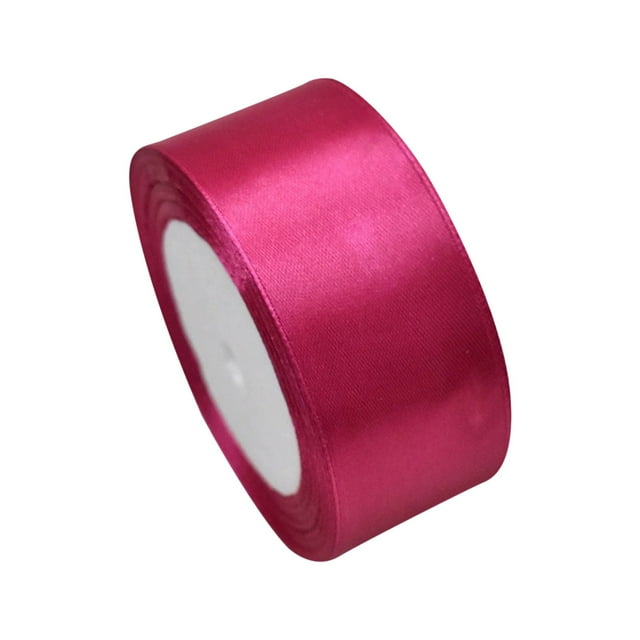 Christmas Ribbon – 4Cm (20M Total Length) Wide * 20M Long, 2 Inch Wide Satin Ribbon Perfect for Wedding Handmade Bows Craft Fabric Ribbon for Wrapping Bouquets Wedding Decoration(66Ft ), Ribbon X1