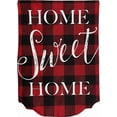 thumbnail image 2 of Warm Wishes Wreath Burlap Winter Christmas House Flag 40" x 28" SM-XLHN, 2 of 4