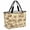 Light Yellow, variant on Tiger Giraffe Beach Bag for Women, Large Breathable Mesh Beach Tote Bag, Animals Vintage Black White Forest Sandproof Lightweight Travel Bags for Vacation Picnic Swimming Pool 15.7"x15.7"x9.1"