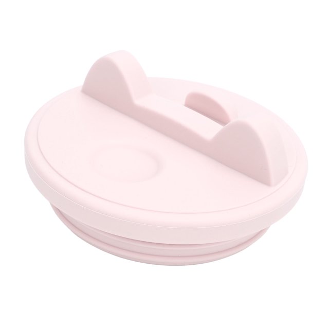 Soporte Para Teléfono Con Tapa De Botella Con Forma De Oreja De Gato Lavable A Prueba De Fugas Para Taza De 40oz, Reemplazo De Tapa De Silicona Con Soporte Para Actividades Al
