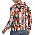 thumbnail image 3 of Hoodies for Men - cool flamingo Long Sleeve Comfrt Men'S Fashion Hoodies & Sweatshirts, Sweatshirts for Men Hoodies Pullover Clothing Clothes with Pouch, 3 of 7