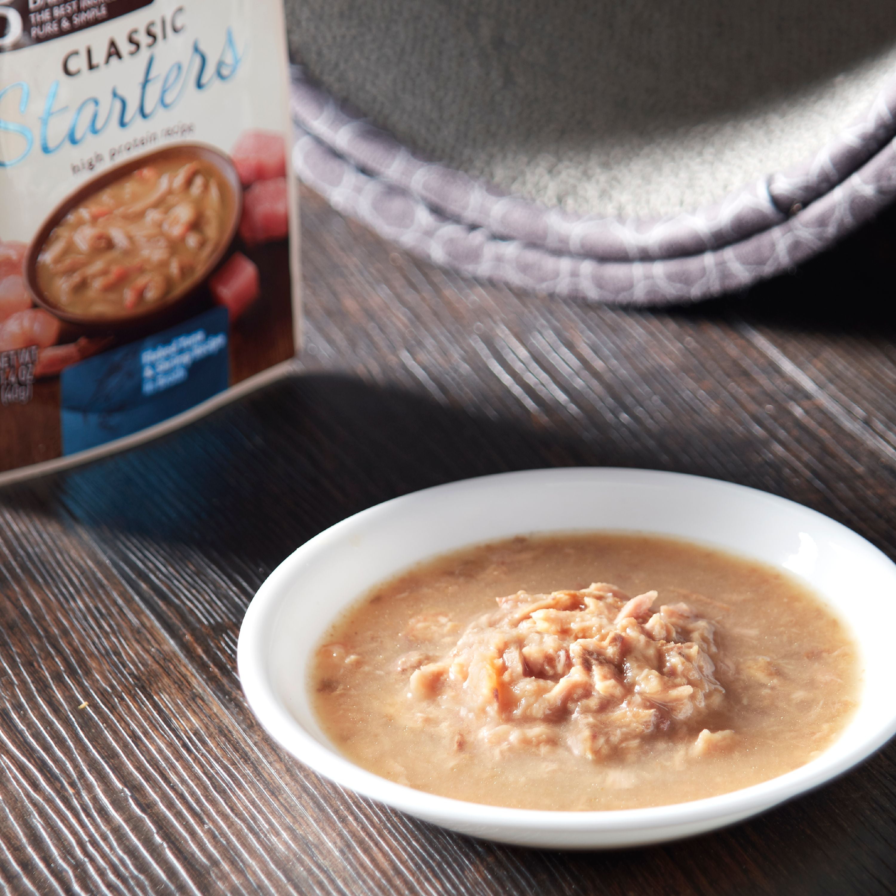 Pure Balance Classic Starters Flaked Tuna & Shrimp Recipe in Broth Gourmet Cat Treats, 1.4 oz