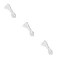 thumbnail image 2 of Baohd 10m-50m Elastic Cord Ear Hanging Band Stretchy Threads Rope Sewing Craft Supply white 10m 3Set, 2 of 6