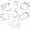 Silver, variant on RXMEKW 10PCS Set Stainless Steel Molds Halloween Cake Baking DIY Tool