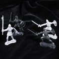 thumbnail image 3 of FELTECHELECTR 56 piezas de juguetes de caballeros, manualidades de plástico, guerreros, caballos, soldados, figuras modelo, 3 of 6