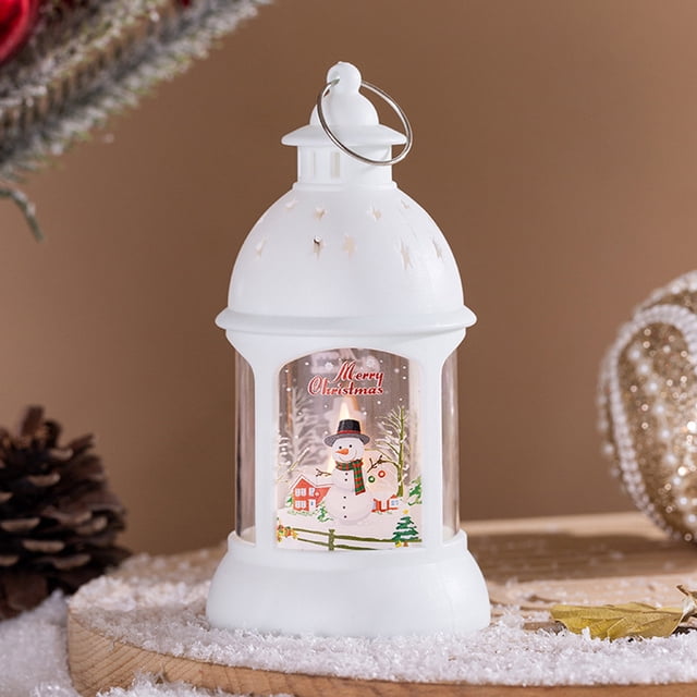Retro Christmas Window Lights - Small Battery-Operated Decor for Trees, Home & Holiday Gifting