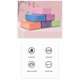 thumbnail image 3 of Yoga Blocks Cube Bricks Reinforcement Mat Sports Yoga Supplies Home Gym Equipment Fitness Grey, 3 of 5