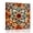 Light Beige Dark Orange Orange, variant on Canvas Wall Art, Burnt Orange Green Framed Canvas Prints for Bedroom Living Room, Vintage Abstract Flowers Gallery Wrapped Wall Decor for Home Office, Gifts, 12"x18" Ship Next Day