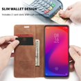 thumbnail image 3 of Funda con tapa magnética mate para Xiaomi Mi 9 T  9 T  Mi9 Pro  Funda de cuero para negocios  funda de libro para Xiaomi Redmi K20 K 20 Pro, 3 of 7
