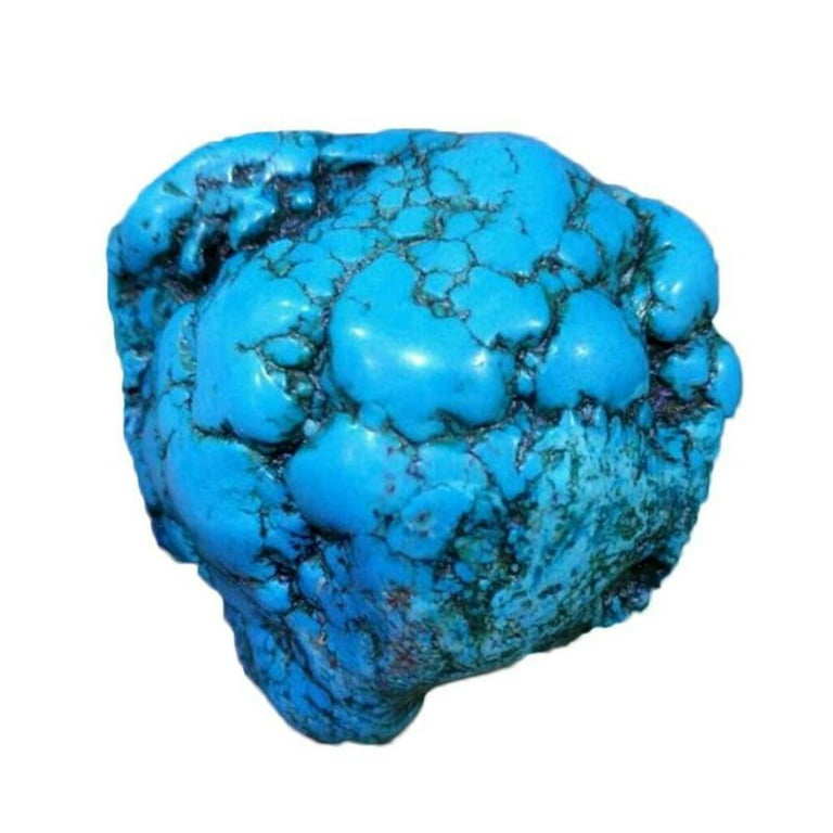 Natural Turquoise Rough Gemstone Blue Crystal Turquoise Stone Loose SALE L4Q1